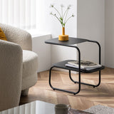 Open Storage Accent Table Nightstand Industrial Metal Bed Nightstand Clearhalo 'Bedroom Furniture' 'furn' 'furn_night_stand' 'Furniture' 'night_stand' 'Nightstands' 1200x1200_7b009e48-f628-42c4-8029-6d8e23a227cc