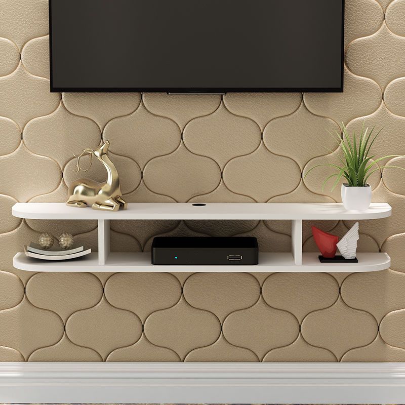 Contemporary TV Media Stand Wall-mounted Wood TV Console with Open Shelving Clearhalo 'furn' 'furn_tv_stands_entertainment_centers' 'Furniture' 'Living Room Furniture' 'TV Stands & Entertainment Centers' 'TV Stands & Media Storage Furniture' 'tv_stands_entertainment_centers' 1200x1200_7b08d37a-fce3-4ed7-88d2-3368704d31f1