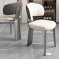 Nordic Glam Style Chair Dining Armless Chairs for Kitchen with Metal Legs Clearhalo 'Dining Chairs' 'Dining Tables & Seating' 'dining_chair' 'furn' 'furn_dining_chair' 'Furniture' 'Kitchen & Dining Furniture' 1200x1200_7b0aa45c-118b-4cf6-9b4e-eace7e84e9ad