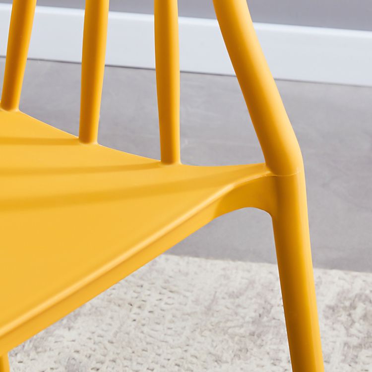 Modern Kitchen Plastic Dining Chairs Open Back Dining Side Armless Chairs Clearhalo ' kitchen&dining_furn' 'Dining Chairs' 'Dining Tables & Seating' 'dining_chair' 'furn' 'furn_dining_chair' 'Furniture' 'furniture_dining_chair' 'Kitchen & Dining Furniture' 'kitchen' 1200x1200_7b0ef1e5-45c5-4e07-954e-016930f9b800