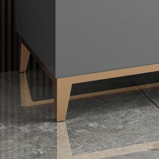 Houten woonkamer dressoir kast glam credenza met lade en opslag