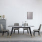 Rectangle Dining Site Table Luxury Style Stone Dining Room Collection with 4-foot Clearhalo ' dining_table' 'Dining Tables & Seating' 'Dining Tables' 'furn' 'furn_dining_table' 'Furniture' 'furniture_dining_table' 'Kitchen & Dining Furniture' 'kitchen&dining_furn' 'kitchen' 'kitchen_dining_table' 1200x1200_7b1573da-6f26-490a-88d7-e6f10770772c