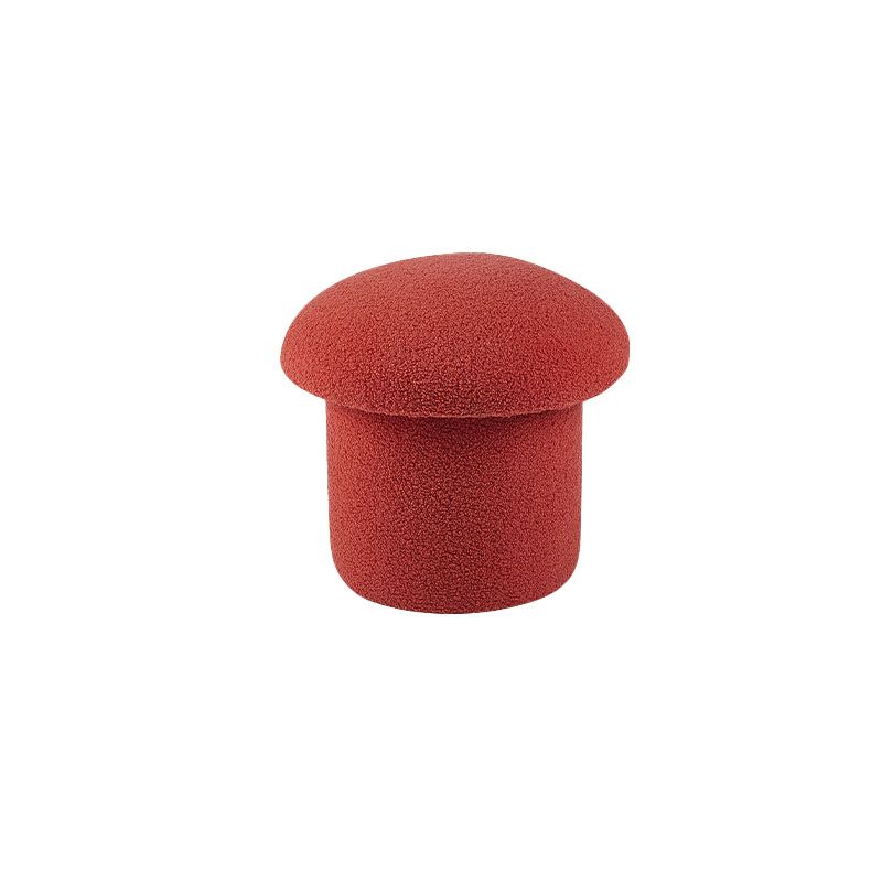 Solid Color Flannel Standard Stool Modern Style Simple Mushroom Stool Clearhalo 'furn' 'furn_ottomans_poufs' 'Furniture' 'Living Room Furniture' 'Ottomans & Poufs' 'ottomans_poufs' 1200x1200_7b1751b2-cd45-447e-bb2a-69cf7934b4f3