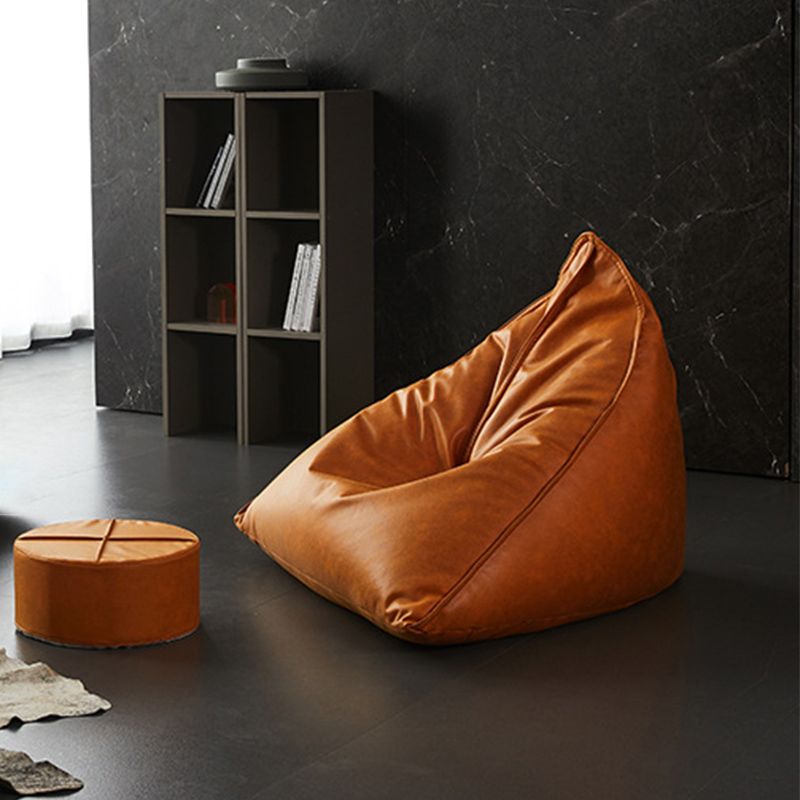 39.37" W x 39.37" D x 33.46" H Bonded Leather Accent Room Chair with Tight Back