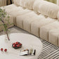 Round Wood Simple Coffee Table Nordic 4 Legs Cocktail Table - 13.8" H