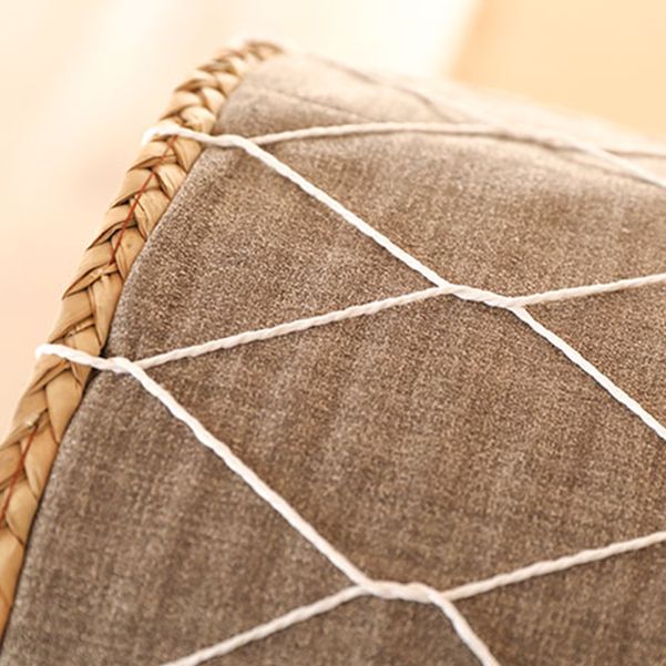 Tradizionale POUF POOF TRIBAL TRIBAL STHED RESISTANTE POUF RESISTENTE