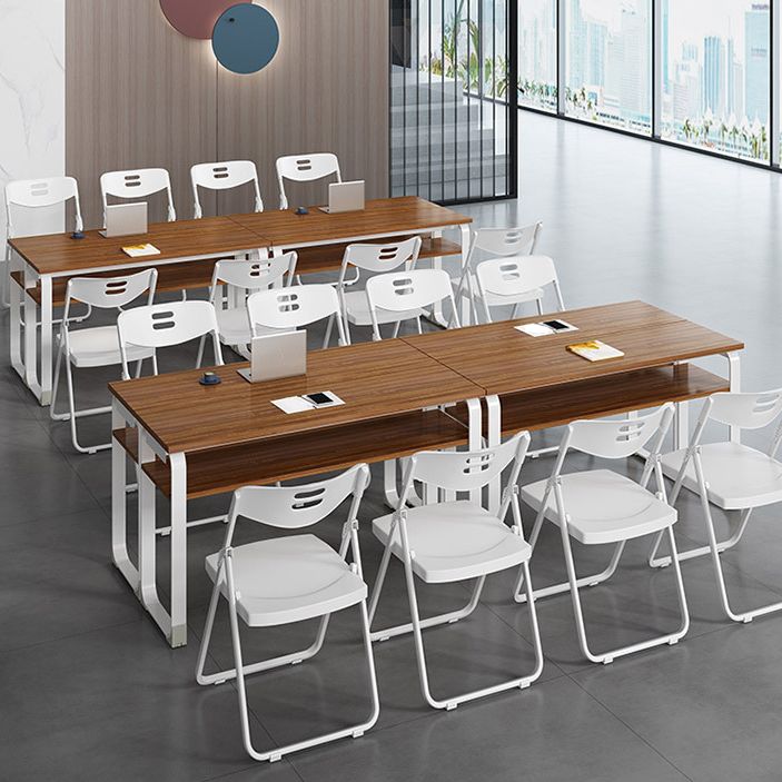 Moderner Plastik -Office -Stuhl Armless Folding Conference Stuhl