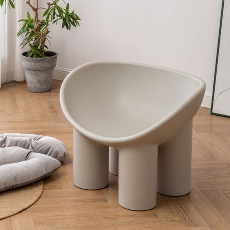 Silla de plástico 32.6 "L x17.7" W x 24.8 "HRAZS INCLUIDOS SILLA PARA LA SALA DE LIBRA