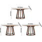 Round Pine Solid Wood Table Modern Dining Table with Wooden Pedestal for Restaurant Clearhalo ' dining_table' 'Dining Tables & Seating' 'Dining Tables' 'furn' 'furn_dining_table' 'Furniture' 'furniture_dining_table' 'Kitchen & Dining Furniture' 'kitchen&dining_furn' 'kitchen' 'kitchen_dining_table' 1200x1200_7b1ae6be-0a5c-413b-b3c5-61902273ba84
