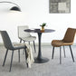 Round Dining Table Contemporary Style Stone Dining Site Table with Tulip Base Clearhalo 'Dining Tables & Seating' 'Dining Tables' 'dining_table' 'furn' 'furn_dining_table' 'Furniture' 'Kitchen & Dining Furniture' 1200x1200_7b1c6746-e2c2-4e0e-b63e-5b68b7c85093
