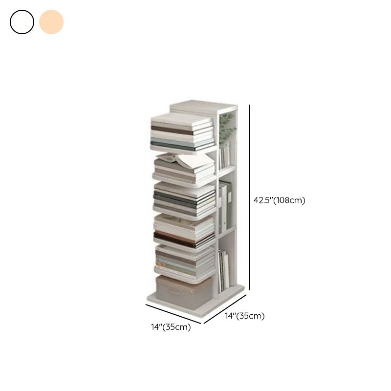 13 "brede eigentijdse plank gesloten achterste planken inclusief boekenkast