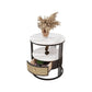 Modern Accent Table Nightstand Open Storage Nightstand with Drawer Clearhalo 'Bedroom Furniture' 'furn' 'furn_night_stand' 'Furniture' 'night_stand' 'Nightstands' 1200x1200_7b214c33-4958-45f0-9474-ff4649f5a23a
