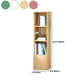 Modern Wood Bookcase, Geometric Bookshelf for Any Room, 13" L X 9.5" W