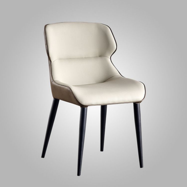 Modern Style Upholstered Chair Stackable Wingback Parsons Chair for Home Clearhalo ' kitchen&dining_furn' 'Dining Chairs' 'Dining Tables & Seating' 'dining_chair' 'furn' 'furn_dining_chair' 'Furniture' 'furniture_dining_chair' 'Kitchen & Dining Furniture' 'kitchen' 1200x1200_7b280205-e4dc-44db-bed0-3e65563c6ba9