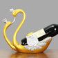 Glam Glam Tabetop Wine Bottle Holder Resin Resin Bouteille pour chambre