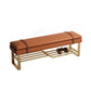 13.65-inch W Modern Entryway Bench Cushioned Seating Bench with Shoe Storage Clearhalo 'Benches' 'Chairs & Seating' 'furn' 'furn_benches' 'Furniture' 'Living Room Furniture' 1200x1200_7b2b867a-a8c0-4164-8aa7-f26b3d0f1f16