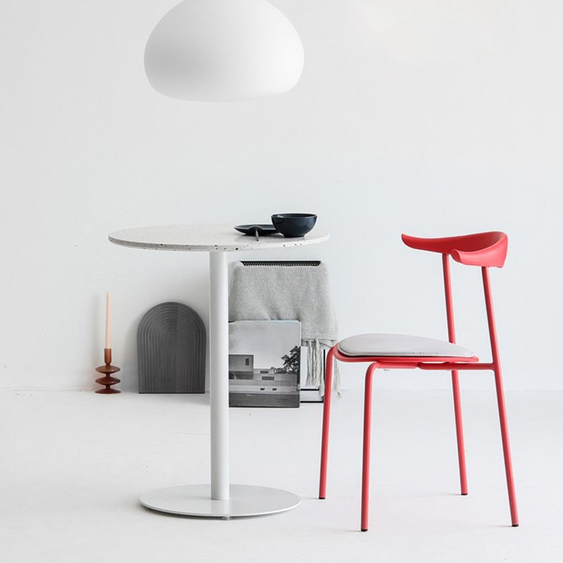 Industrial Open Back Dining Side Chair Matte Finish Armless Dining Side Chairs Clearhalo ' kitchen&dining_furn' 'Dining Chairs' 'Dining Tables & Seating' 'dining_chair' 'furn' 'furn_dining_chair' 'Furniture' 'furniture_dining_chair' 'Kitchen & Dining Furniture' 'kitchen' 1200x1200_7b2d4e6e-2904-4ae5-805c-283669a1c967