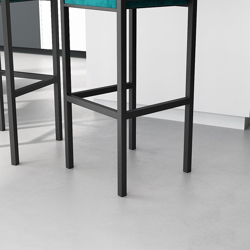 Scandinavian Upholstered Bar Stools for Kitchen Armless Square Stools Clearhalo 'Bar Furniture' 'Bar Stools' 'bar_stools' 'furn' 'furn_bar_stools' 'Furniture' 'furniture_bar_stools' 'Kitchen & Dining Furniture' 1200x1200_7b2d7a78-2069-4bc3-bc76-61cded20421c