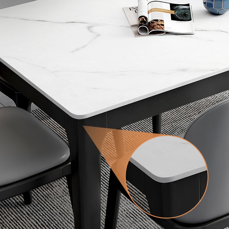 Midcentury Style Dining Room Collection 4 Legs Dining Site Table for Dining Room Clearhalo ' dining_table' 'Dining Tables & Seating' 'Dining Tables' 'furn' 'furn_dining_table' 'Furniture' 'furniture_dining_table' 'Kitchen & Dining Furniture' 'kitchen&dining_furn' 'kitchen' 'kitchen_dining_table' 1200x1200_7b2e84a2-5b11-40c4-8e83-e3bf2bc80440