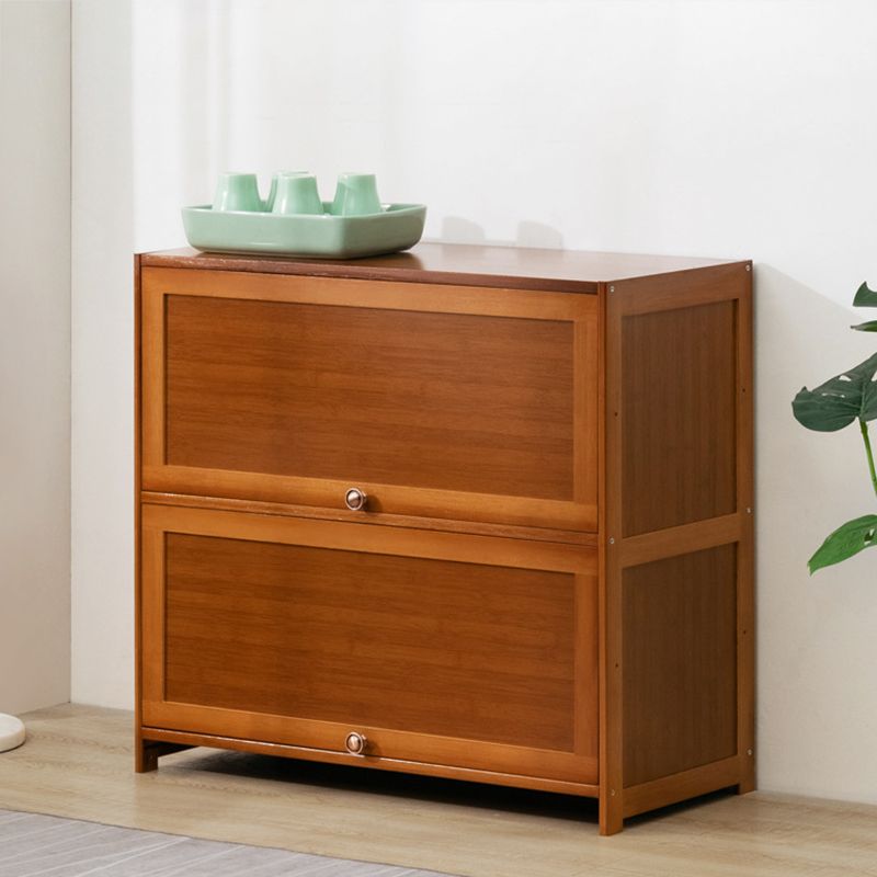 Contemporary Bamboo Barrister Bookcase Doors Included Bookcase for Home Office Clearhalo 'Bookcases' 'furn' 'furn_bookcases' 'Furniture' 'furniture_bookcases' 'kitchen' 'kitchen_bookcases' 'Living Room Furniture' 'Office Furniture' 1200x1200_7b305067-94c3-42b9-b353-85b5059ca06d