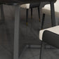 Modern Stone Dining Table 1/2/5/7 Pieces Dining Set for Living Room