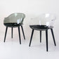 Glam Style Transparent Acrylic Arm Chair Multicolor Dining Arm Chair for Home Clearhalo ' kitchen&dining_furn' 'Dining Chairs' 'Dining Tables & Seating' 'dining_chair' 'Furniture' 'furniture_dining_chair' 'Kitchen & Dining Furniture' 'kitchen' 1200x1200_7b32f17e-8fc9-4d17-8520-9c3120560a03
