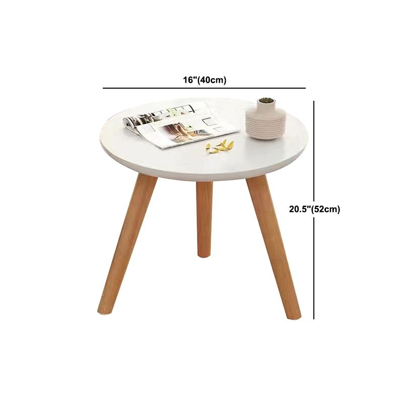 Contemporary Style Side End Table 3 Legs Sofa Side Accent Table Round Side End Table