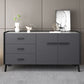 Sideboard topboard in pietra moderna Tabella 3-Drawer Sideboard per casa