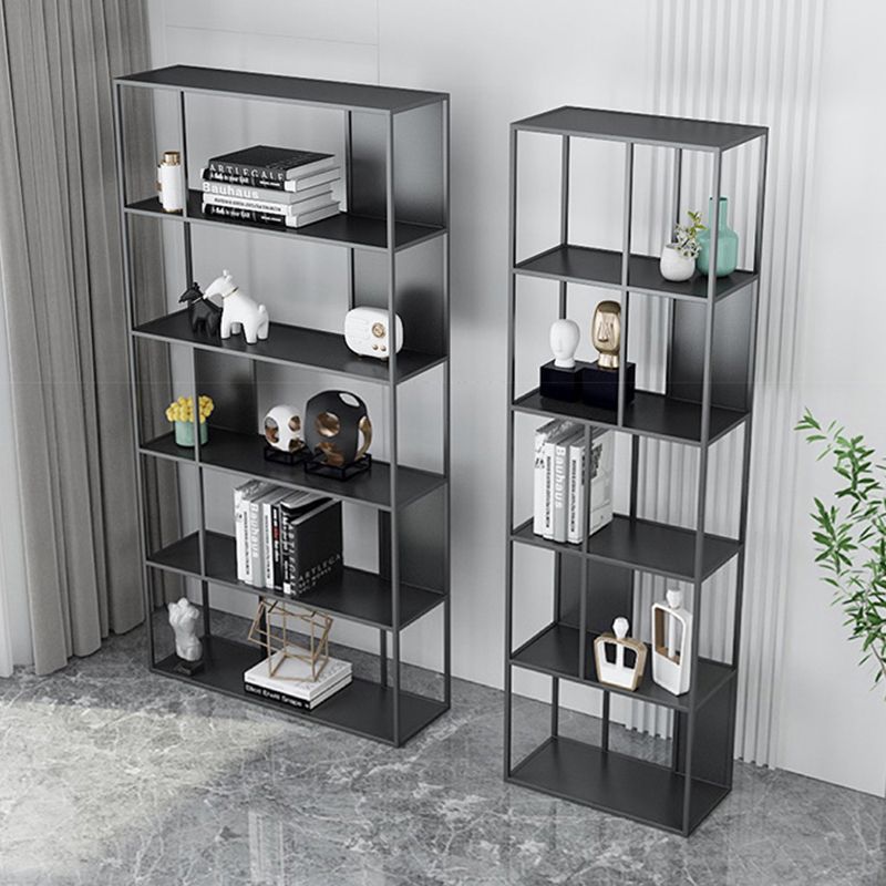 70.87"H Bookshelf Contemporary Style Open Back Bookcase for Home Office Clearhalo 'Bookcases' 'furn' 'furn_bookcases' 'Furniture' 'furniture_bookcases' 'Office Furniture' 1200x1200_7b3d57f5-343b-40b6-b1bb-2b809eba00e5