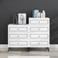 Cómoda de almacenamiento de dormitorio contemporánea Cómoda vertical de madera con cajones
