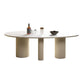 Modern Stone Top Dinette Table Oval Home Kitchen Dinner Tripod Dining Table Clearhalo 'Dining Tables & Seating' 'Dining Tables' 'dining_table' 'furn' 'furn_dining_table' 'Furniture' 'furniture_dining_table' 'Kitchen & Dining Furniture' 'kitchen' 'kitchen_dining_table' 1200x1200_7b4069e8-941a-4230-bcfc-8b52d0ab1bea