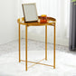 Mid-Century Modern Cross Legs Coffee Table with Round Top in Iron Clearhalo 'Coffee & Accent Tables' 'Coffee Tables' 'coffee_tables' 'furn' 'furn_coffee_tables' 'Furniture' 'Living Room Furniture' 1200x1200_7b41322d-7752-4352-b262-69fbb0290acc