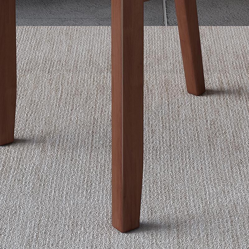 Chaise de salle à manger en bois contemporain ouvert meubles côté salle à manger en finition mate pour la maison