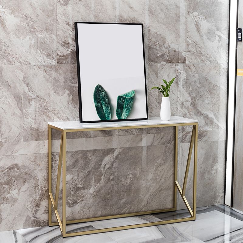 33.46 "Table de acento resistente a la tabla de la mesa de la consola de 1 estante para el salón