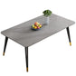 Glam Style Furniture Rectangle Stone Dining Room Table for Kitchen Clearhalo 'Dining Tables & Seating' 'Dining Tables' 'dining_table' 'furn' 'furn_dining_table' 'Furniture' 'Kitchen & Dining Furniture' 1200x1200_7b48d1f9-3512-4f25-926e-00febb5428c7