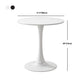 Mesa de centro con pedestal escandinavo, mesa redonda de cóctel de madera para sala de estar