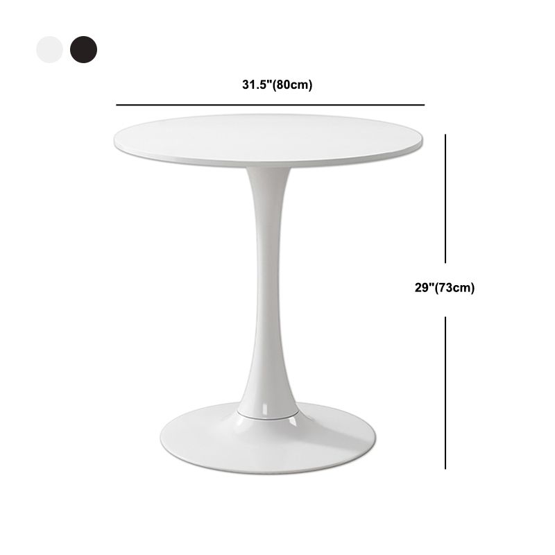Mesa de centro con pedestal escandinavo, mesa redonda de cóctel de madera para sala de estar