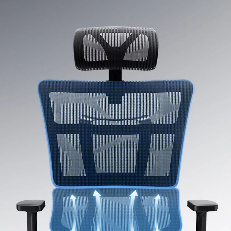Modern Ergonomic Mesh Task Chair High Back Adjustable Arms Swivel Chair Clearhalo 'furn' 'furn_office_chair' 'Furniture' 'Office Chairs' 'Office Furniture' 'office_chair' 1200x1200_7b4ef6d8-fb39-4952-9ea2-9cf01226038f