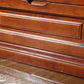 Gabinete rectángulo de madera gabinete de almacenamiento de cajones suaves