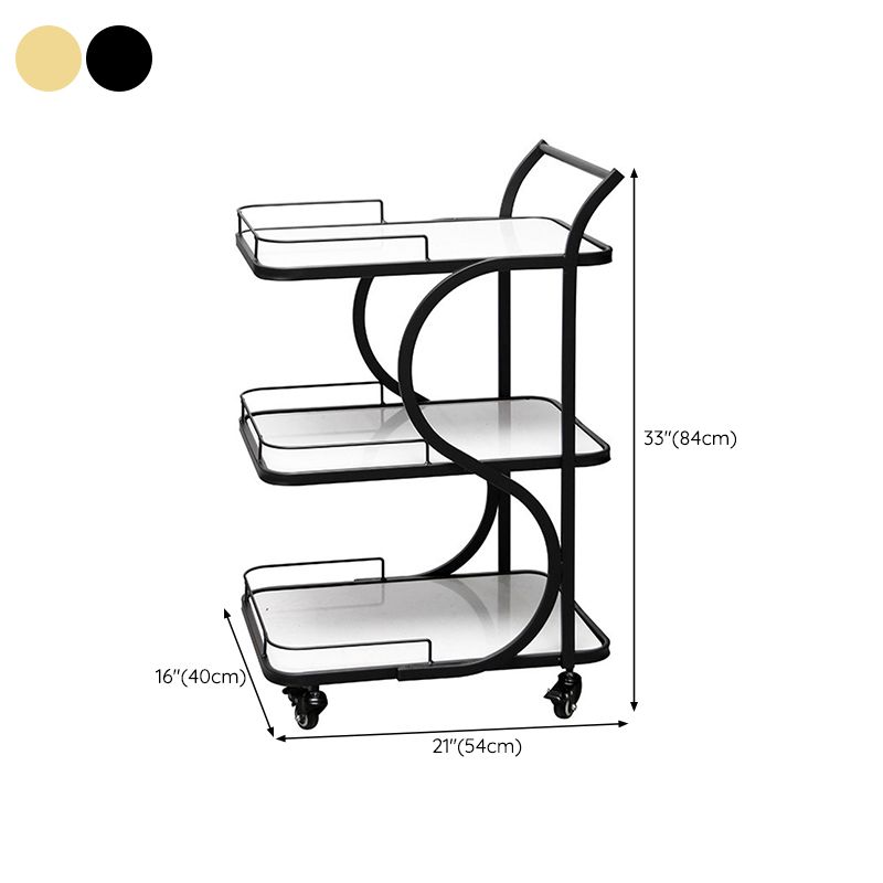 Table de préparation de préparation de métal de style moderne à usage domestique