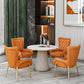 Metal Traditional Luxury Round Indoor Table Sintered Stone Table for Kitchen and Dining Room Clearhalo ' dining_table' 'Dining Tables & Seating' 'Dining Tables' 'furn' 'furn_dining_table' 'Furniture' 'furniture_dining_table' 'Kitchen & Dining Furniture' 'kitchen&dining_furn' 'kitchen' 'kitchen_dining_table' 1200x1200_7b55e3fc-6d48-446e-9b70-20972e9e4154