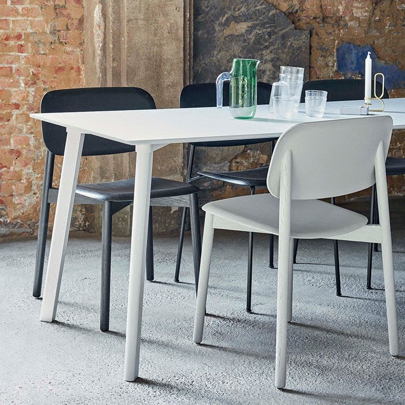 Modern Solid Wood Dinette Table Rectangle Home Desk 4 Legs Dining Table Clearhalo 'Dining Tables & Seating' 'Dining Tables' 'dining_table' 'furn' 'furn_dining_table' 'Furniture' 'furniture_dining_table' 'Kitchen & Dining Furniture' 'kitchen' 'kitchen_dining_table' 1200x1200_7b5815f5-014d-404e-a86c-ec7db0c5cf58