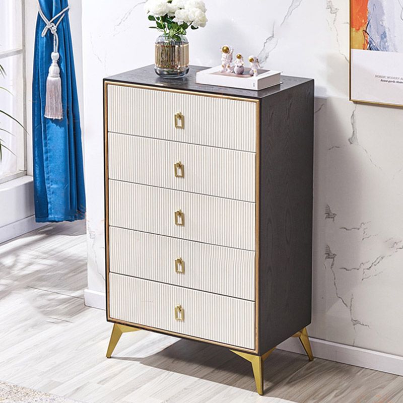 Tavolo da buffet in legno tavola laterale in stile moderno con armadi e cassetti