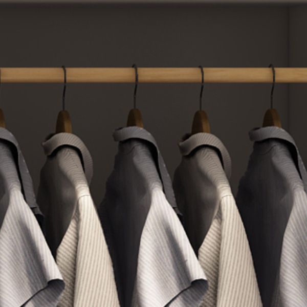 Engineered Wood Wardrobe Cabinet White Modern Wardrobe with Drawer Clearhalo 'Armoires & Wardrobes' 'armoires_wardrobes' 'Bedroom Furniture' 'furn' 'furn_armoires_wardrobes' 'Furniture' 1200x1200_7b5b1424-e2db-463b-b0fc-feba121f42ea