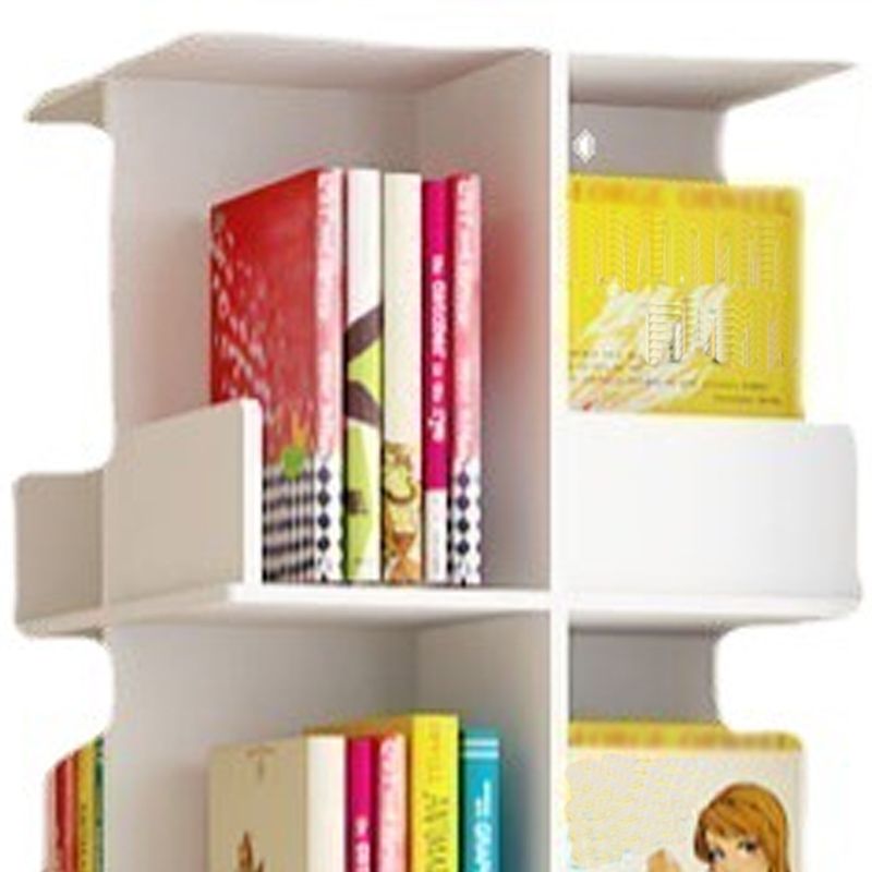 Modern Manufactured Wood Bookcase White Closed Bookshelf for Living Room Clearhalo 'Bookcases' 'furn' 'furn_bookcases' 'Furniture' 'Office Furniture' 1200x1200_7b5d20e3-6ef1-4053-aff3-5bea8988e46b