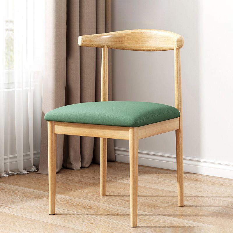 Modern Indoor-Outdoor Dining Chair Metal Armless Upholstered Single Chair Clearhalo ' kitchen&dining_furn' 'Dining Chairs' 'Dining Tables & Seating' 'dining_chair' 'furn' 'furn_dining_chair' 'Furniture' 'furniture_dining_chair' 'Kitchen & Dining Furniture' 'kitchen' 1200x1200_7b5e0a9f-1871-4ed1-ab20-bd6d07e2d077