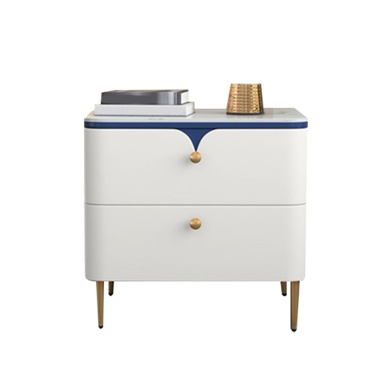 Stone Bed Nightstand Contemporary Bedside Cabinet with 2 Drawers Clearhalo 'Bedroom Furniture' 'furn' 'furn_night_stand' 'Furniture' 'night_stand' 'Nightstands' 1200x1200_7b5f811e-7131-469d-8bad-cf57d8062bf0