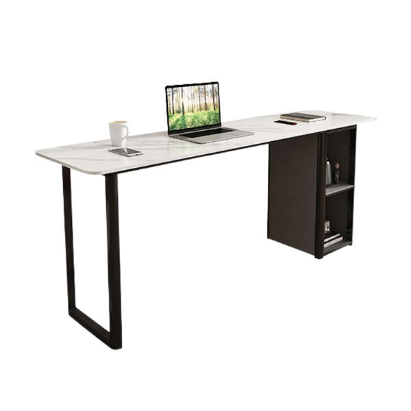 Metal and Slate Rectangular Table, Gorgeous Style Home Minimalist Balcony Bar Table Clearhalo 'Bar Furniture' 'Bar Tables' 'bar_tables' 'furn' 'furn_bar_tables' 'Furniture' 'Kitchen & Dining Furniture' 1200x1200_7b5fd8e8-80ca-43d1-ae92-ccc7bc0a4f21