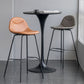 Scandinavian Style Metal Barstool Faux Leather Counter Stool with 4 Legs Clearhalo 'Bar Furniture' 'Bar Stools' 'bar_stools' 'furn' 'furn_bar_stools' 'Furniture' 'Kitchen & Dining Furniture' 1200x1200_7b6002e1-8e32-4c69-b437-c93986acdb23