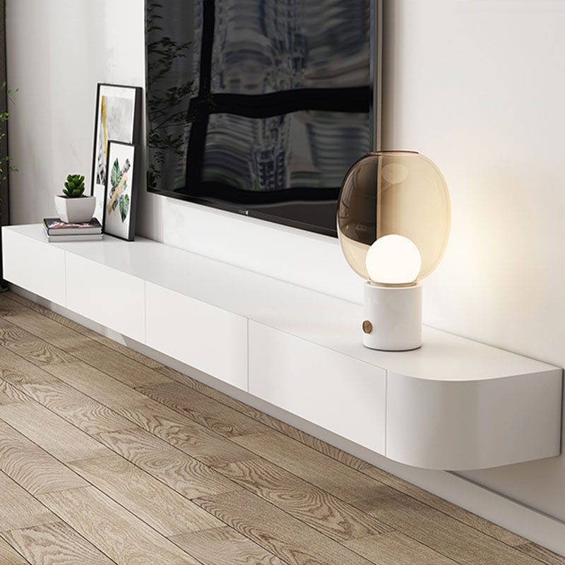 Contemporary Floating TV Console Black/White/Gray TV Stand with Drawers Clearhalo 'furn' 'furn_tv_stands_entertainment_centers' 'Furniture' 'Living Room Furniture' 'TV Stands & Entertainment Centers' 'TV Stands & Media Storage Furniture' 'tv_stands_entertainment_centers' 1200x1200_7b6095ed-d592-4c5a-ac2b-4ba7405c0a24